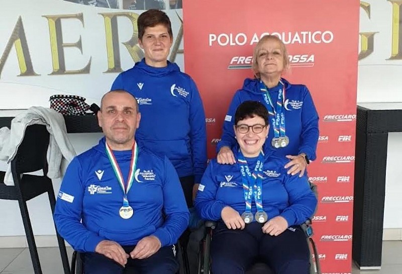 Pol. Mirasole Fabriano: sei medaglie nel nuoto paralimpico
