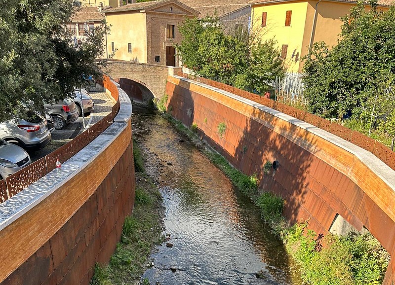 Lavori al collettore fognario di piazza Garibaldi