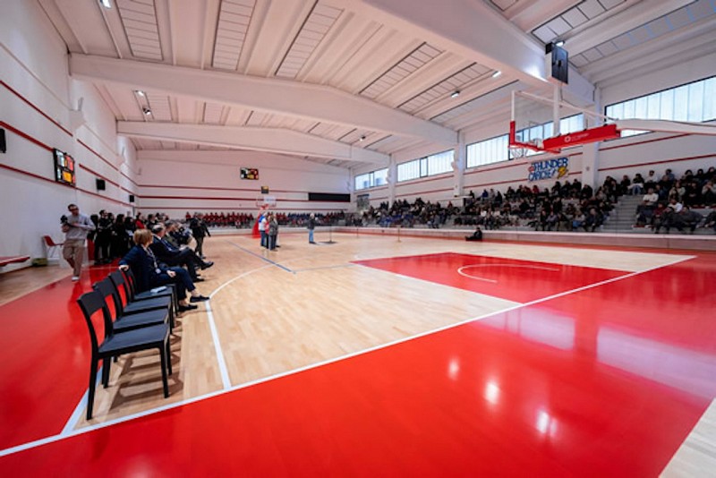 La nuova Palestra della Libertà di Matelica da 600 posti