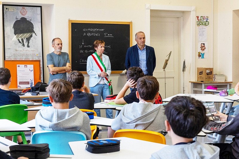 Riparte la scuola: tra numeri e saluti del sindaco